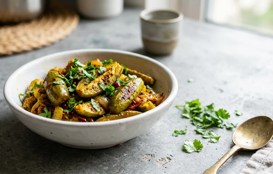 Simple Parwal Stir-fry (Sabzi)