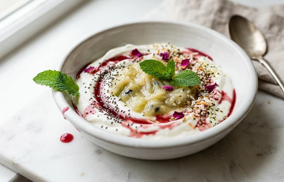 Simple Soursop & Yogurt Bowl