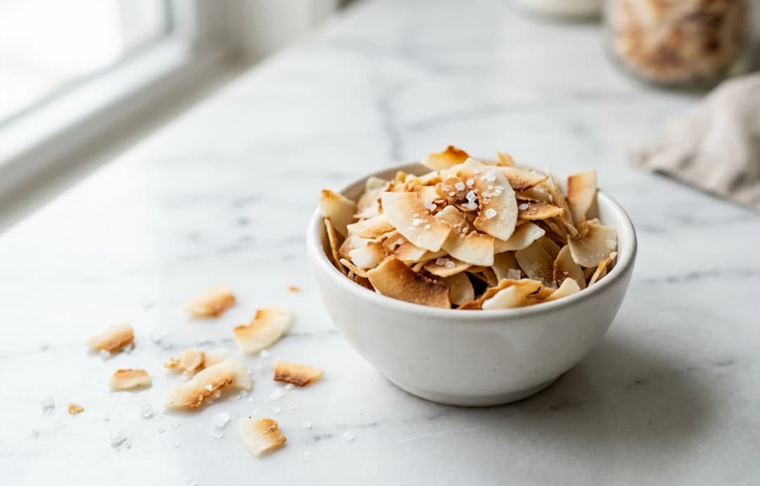 Simple Toasted Coconut Flakes