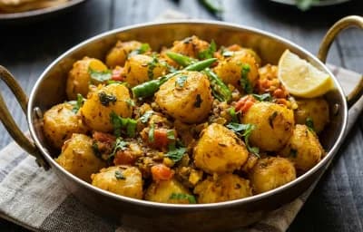 Sindhi Bhugge Aloo