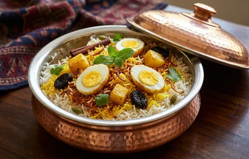 Sindhi Egg Biryani