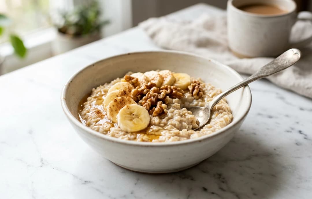 Sleepy-Time Oatmeal Bowl