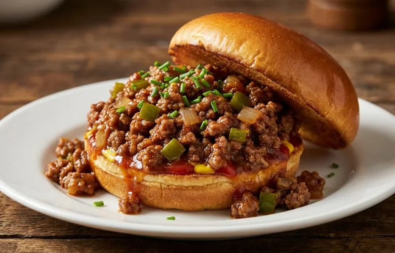 Sloppy Joes, Tater Tots and Coleslaw - Recipe 1