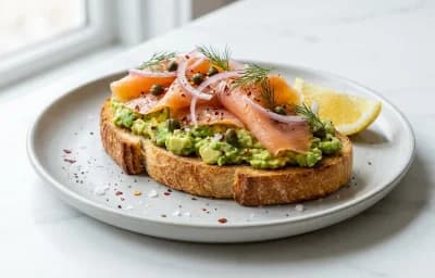 Smoked Salmon Avocado Toast