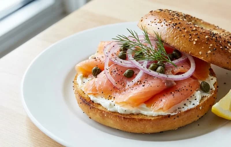 Smoked Salmon Sandwich