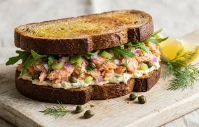 Smoked Trout Sandwich