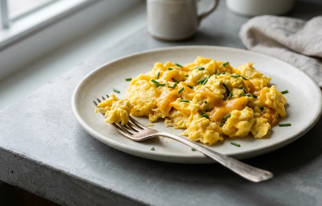 Smoky Scrambled Eggs