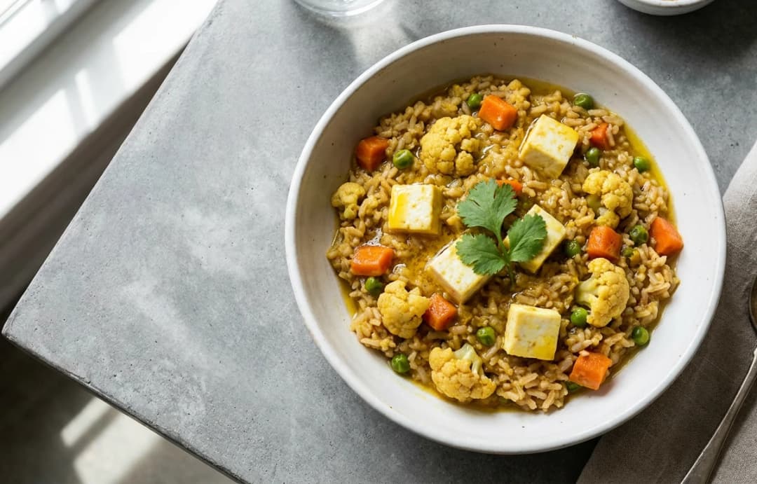 Soft Paneer Khichdi