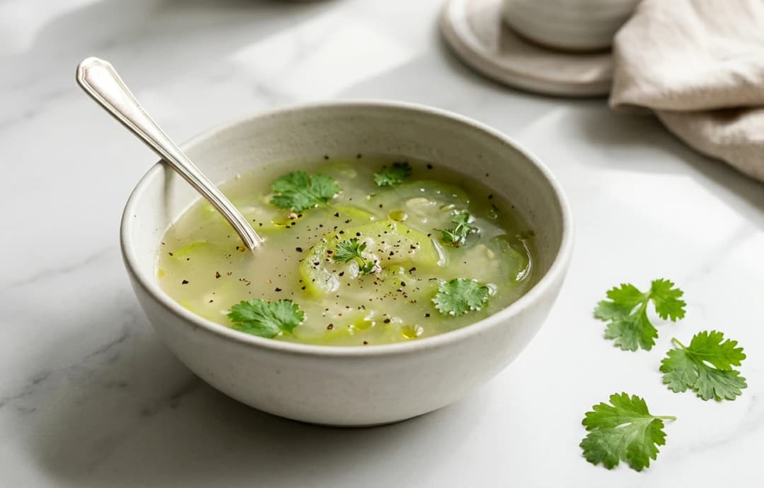 Soothing Ridge Gourd Soup