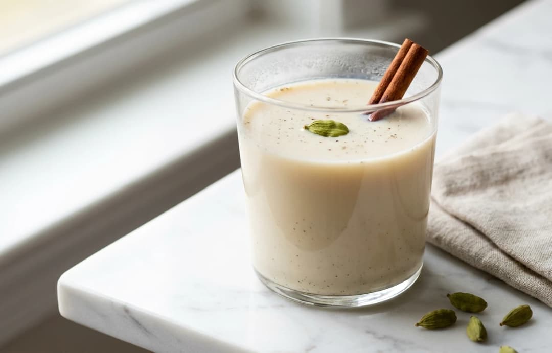 Soy Milk with Cardamom