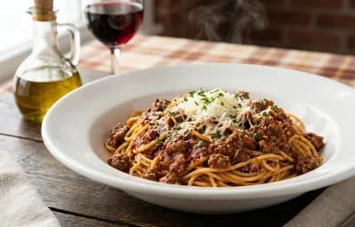 Spaghetti with Meat Sauce
