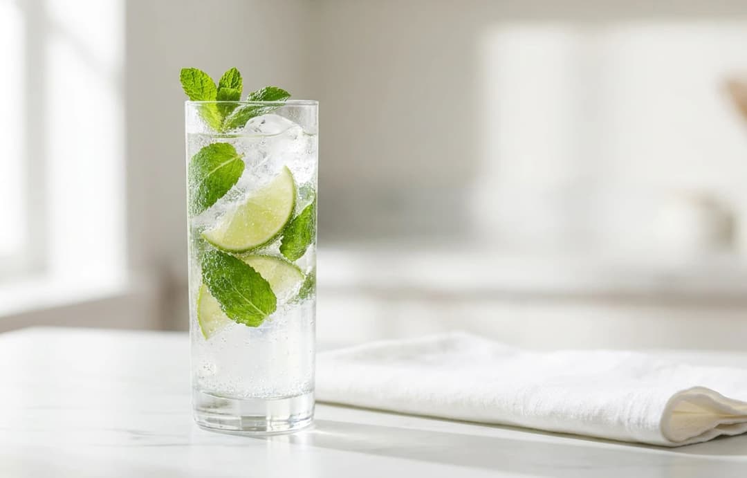 Sparkling Mint Lime Nojito