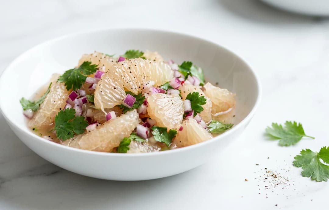 Spicy Grapefruit & Cilantro Salsa