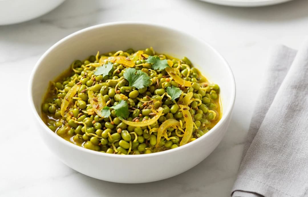 Sprouted Moong Sabzi