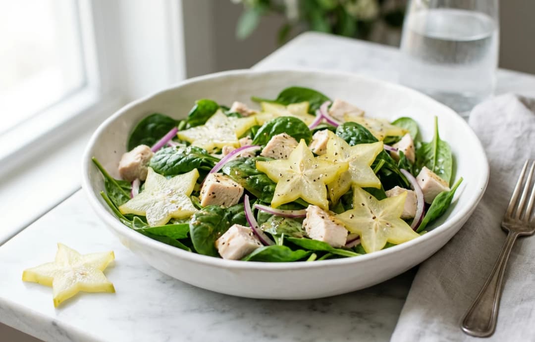 Starfruit & Chicken Salad