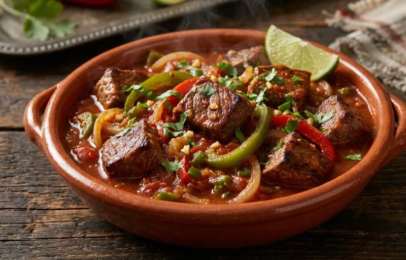 Steak Picado, Spanish Rice and Tex-Mex Refried Beans - Recipe 1