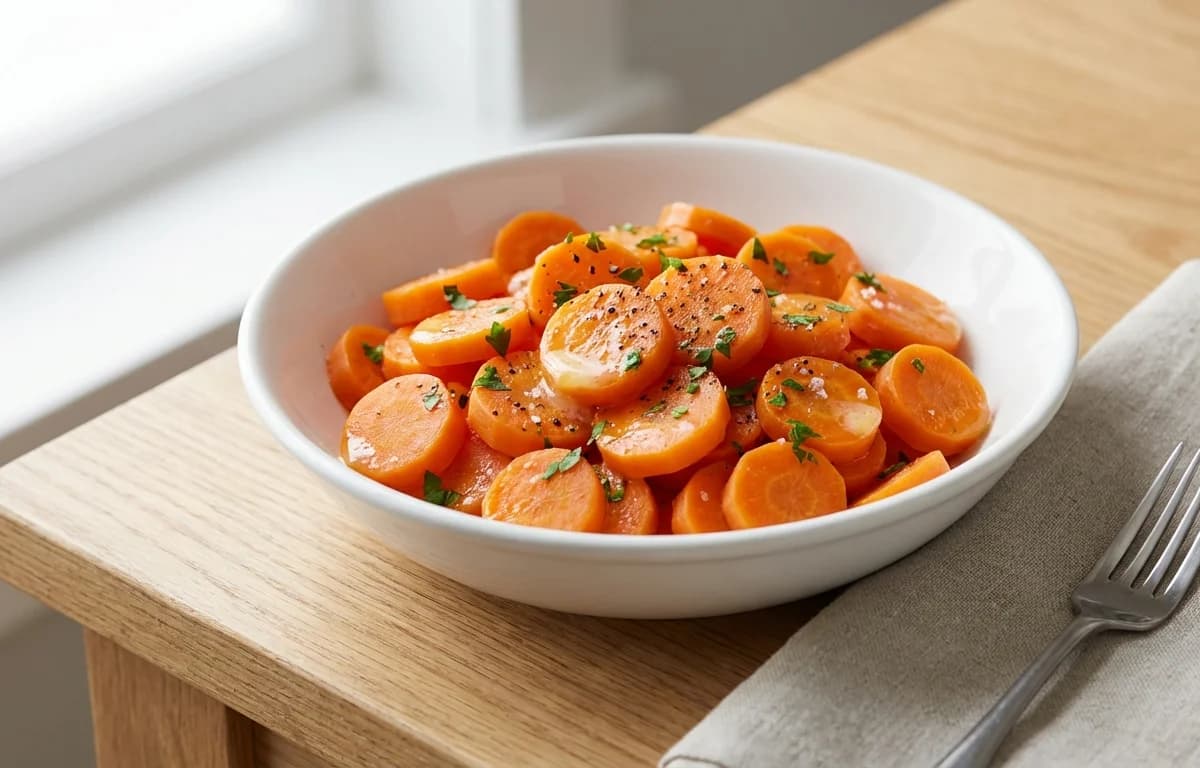 Steamed Carrots
