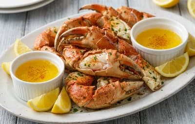 Steamed Jonah Crab Claws