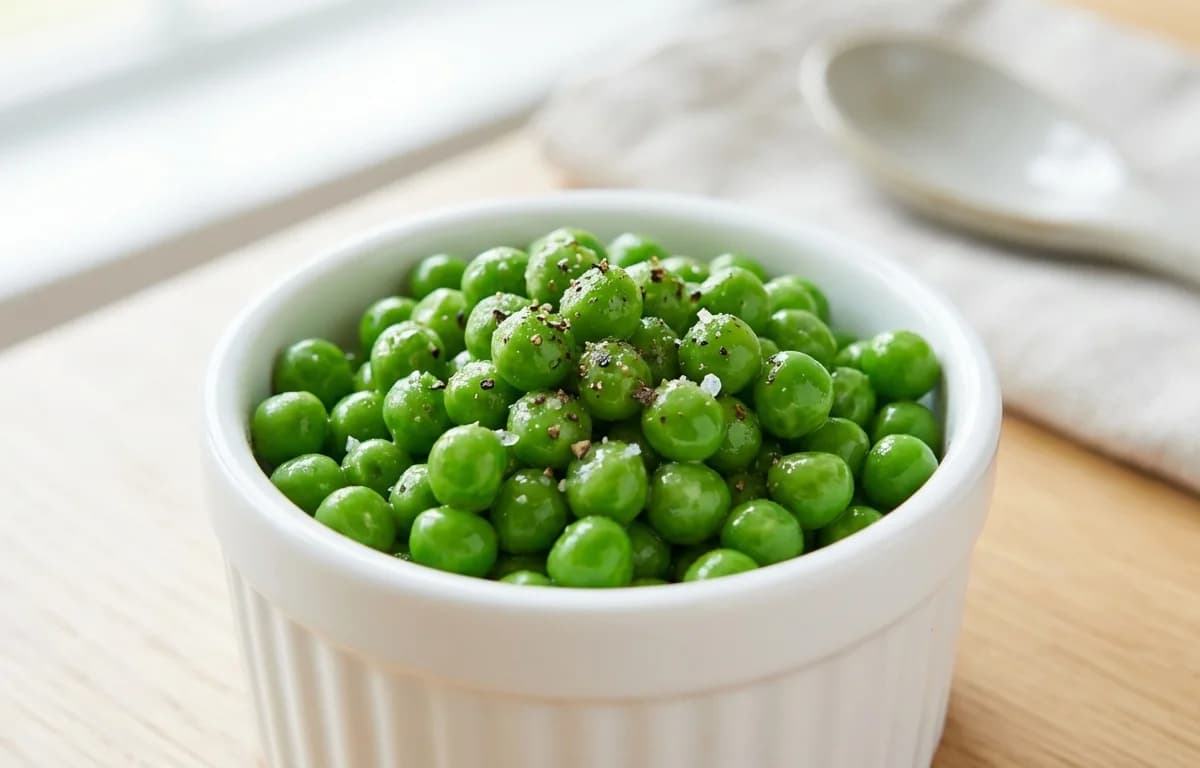 Steamed Peas