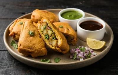 Stuffed Bread Pakora