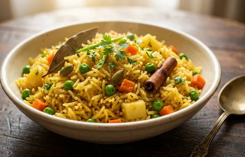 Kathal Kebab with Subz Tehri - Recipe 2