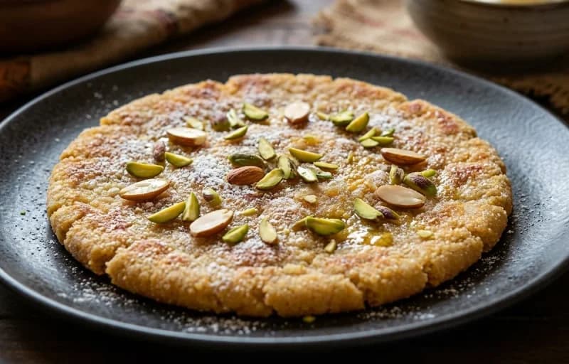 Suji Roth, Kehwa and Boiled Egg - Recipe 1