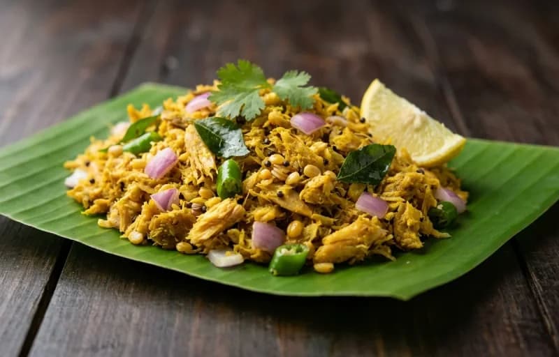 Steamed Basmati Rice, Sura Puttu and More Kozhambu - Recipe 2