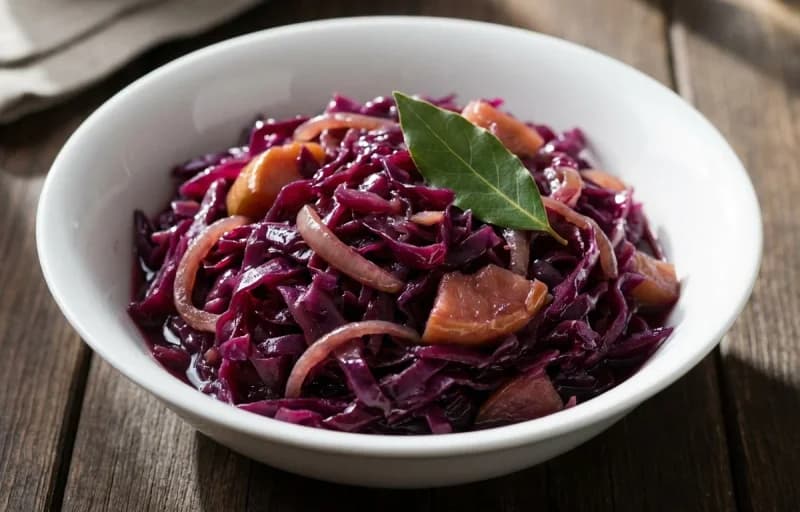 Sauerbraten, Sweet and Sour Red Cabbage and Potato Dumplings - Recipe 2