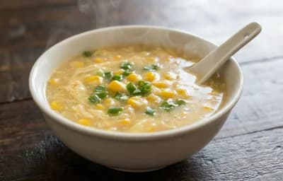 Sweet Corn Egg Soup