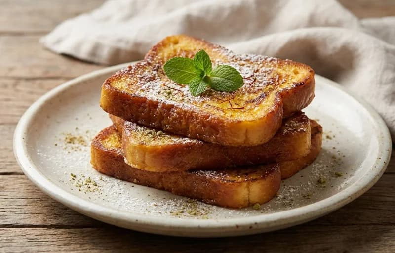Sweet French Toast with Masala Chai - Recipe 1