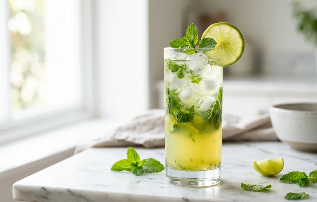 Sweet Lime & Mint Cooler