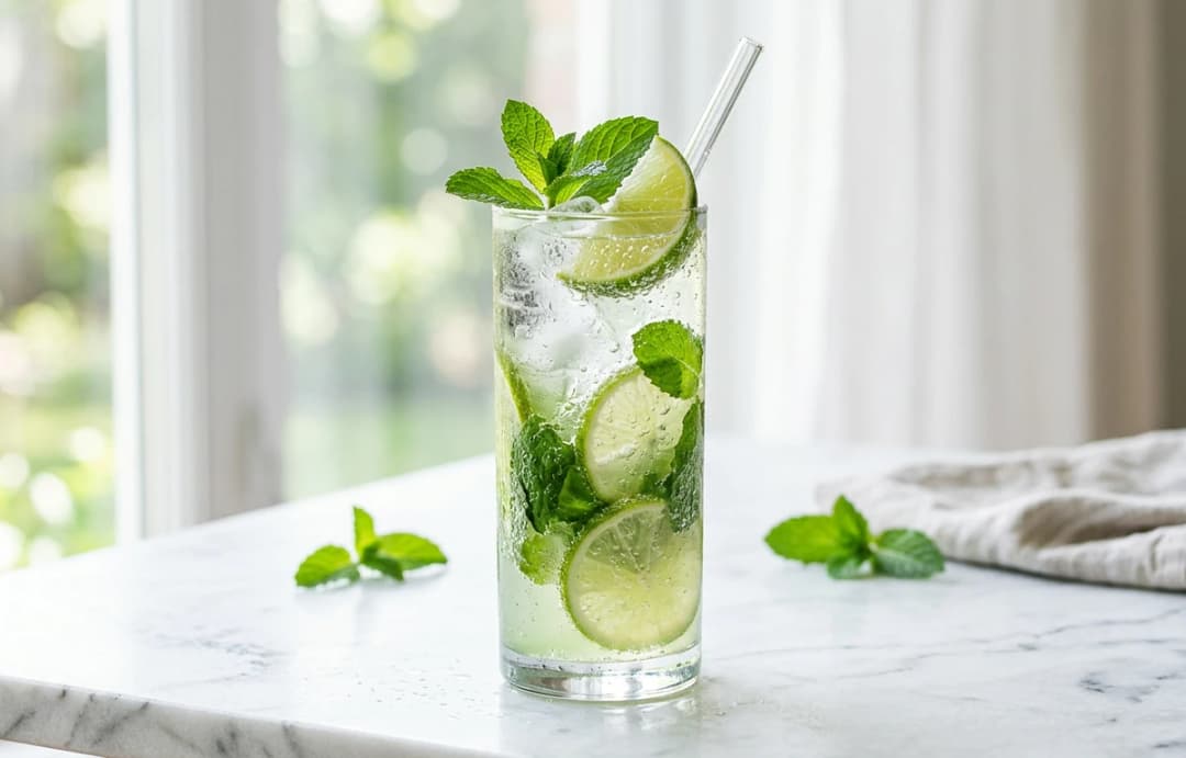 Sweet Lime & Mint Spritzer