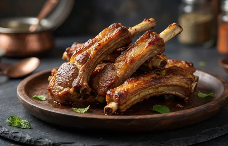 Tabak Maaz, Lavasa Bread and Walnut Chutney - Recipe 1