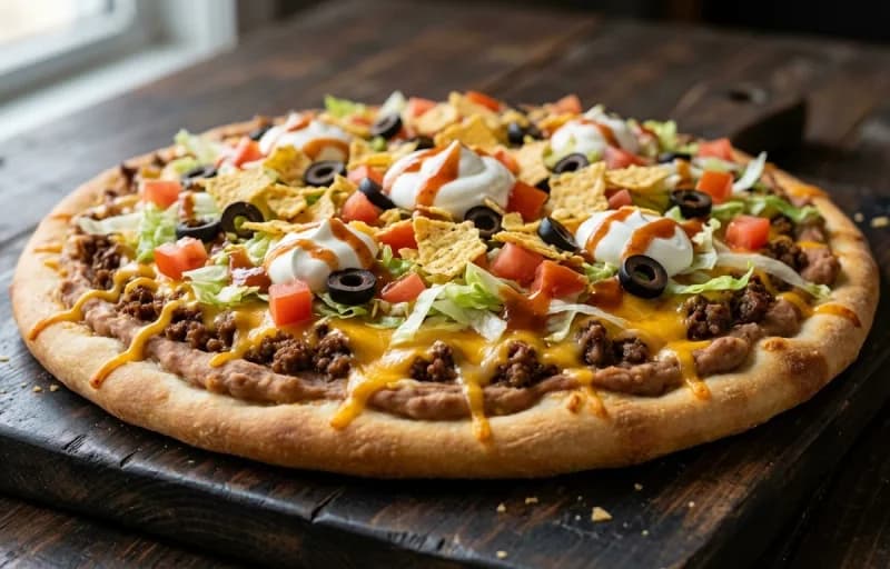 Taco Pizza