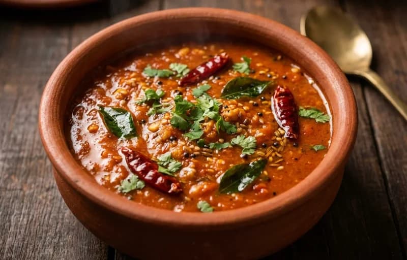 Jowar Roti with Tamate ka Kut - Recipe 2