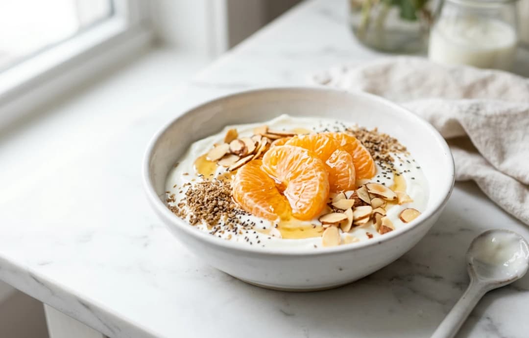 Tangerine Yogurt Bowl