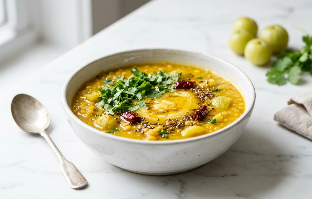 Tangy Amla Dal (Lentil Soup)