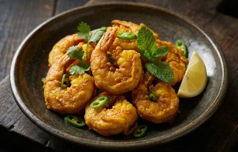 Tarela Kolmi, Gujarati Kadhi and Moong Dal Khichdi - Recipe 1