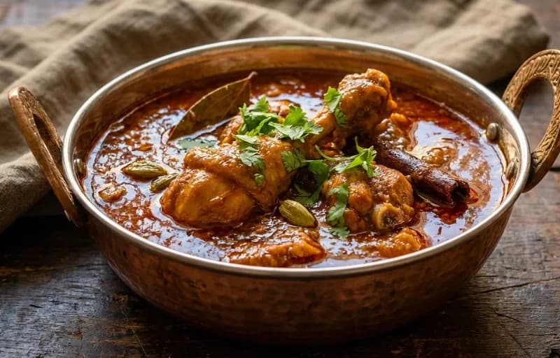 Sev Usal, Tari Wala Chicken and Ladi Pav - Recipe 2