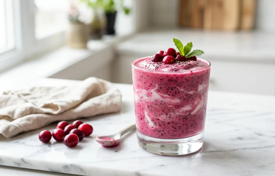 Tart Cranberry Smoothie Blitz