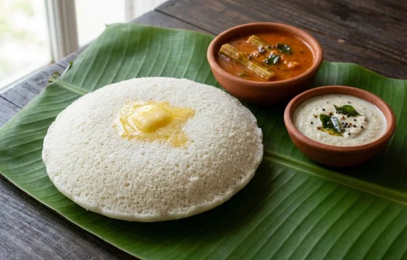 Thatte Idli, Vegetable Sambar and Chutney Powder - Recipe 1