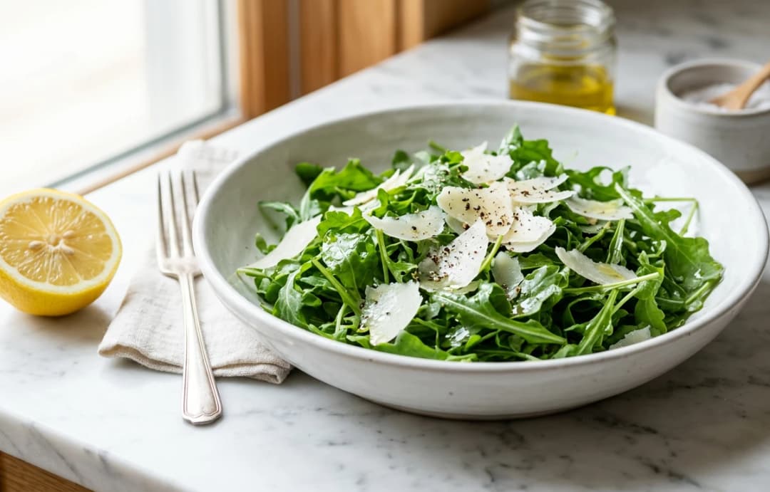 The Perfect Simple Arugula Salad