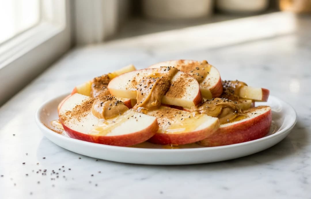 The Perfect Snack: Apple & Peanut Butter