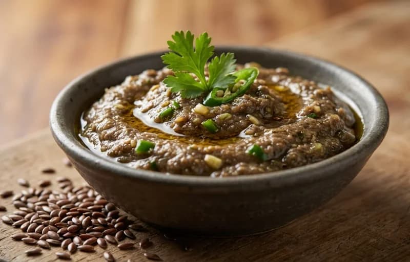 Sattu Roti with Tisi ki Chutney - Recipe 2