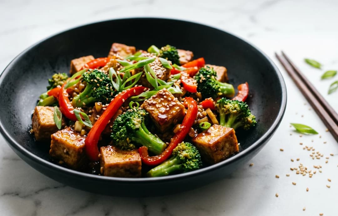 Tofu & Broccoli Stir-fry
