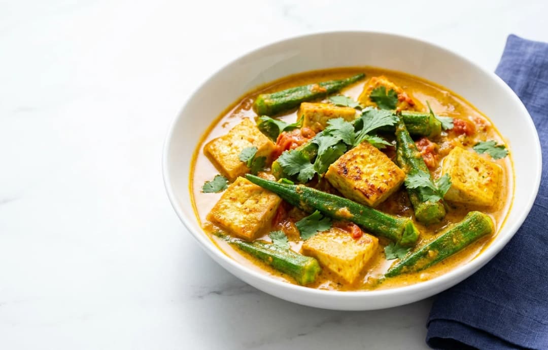 Tofu & Okra Curry