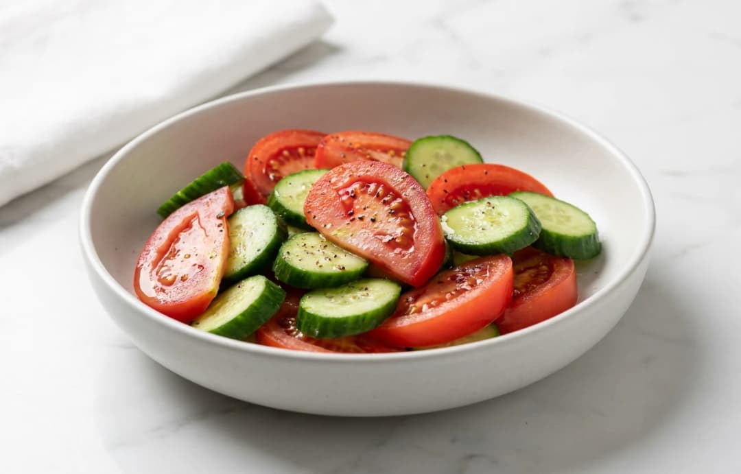 Tomato-Cucumber Side
