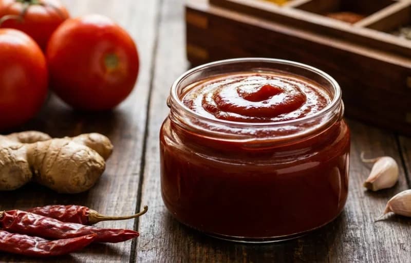 Bread Omelette with Tomato Ketchup - Recipe 2