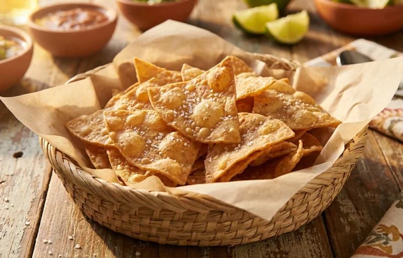 Tortilla Chips with Queso Dip - Recipe 1