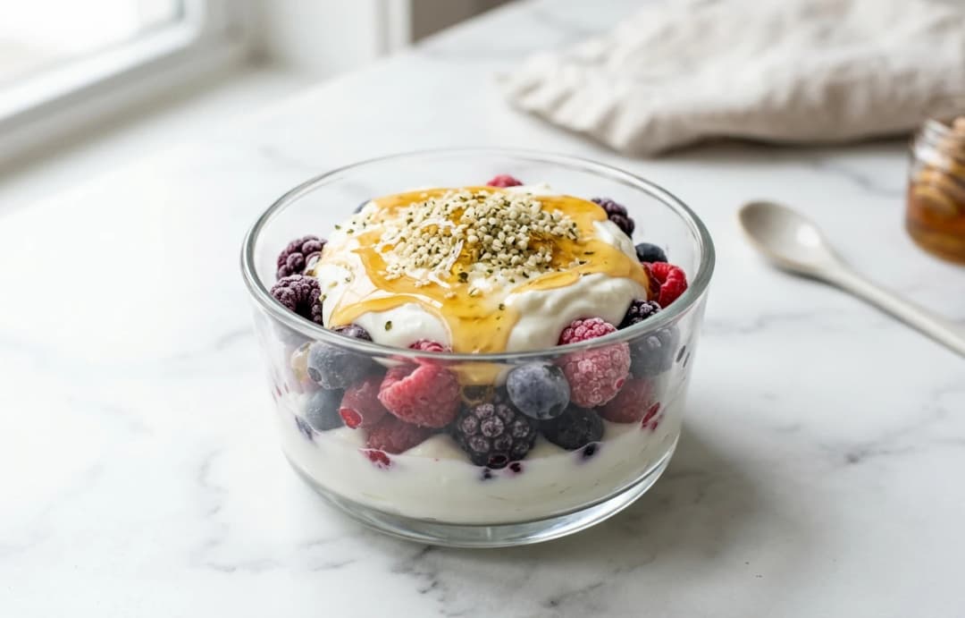 Triple Berry Greek Yogurt